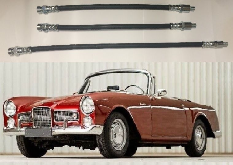 FRONT & REAR BRAKE HOSES (Facel Vega Facellia) (1960- 64) 